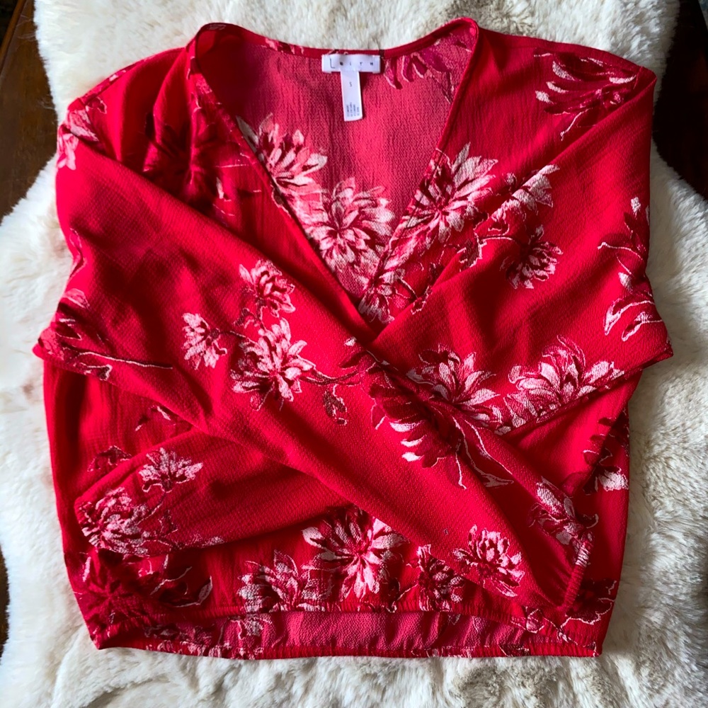 LEITH Long Sleeve Crop